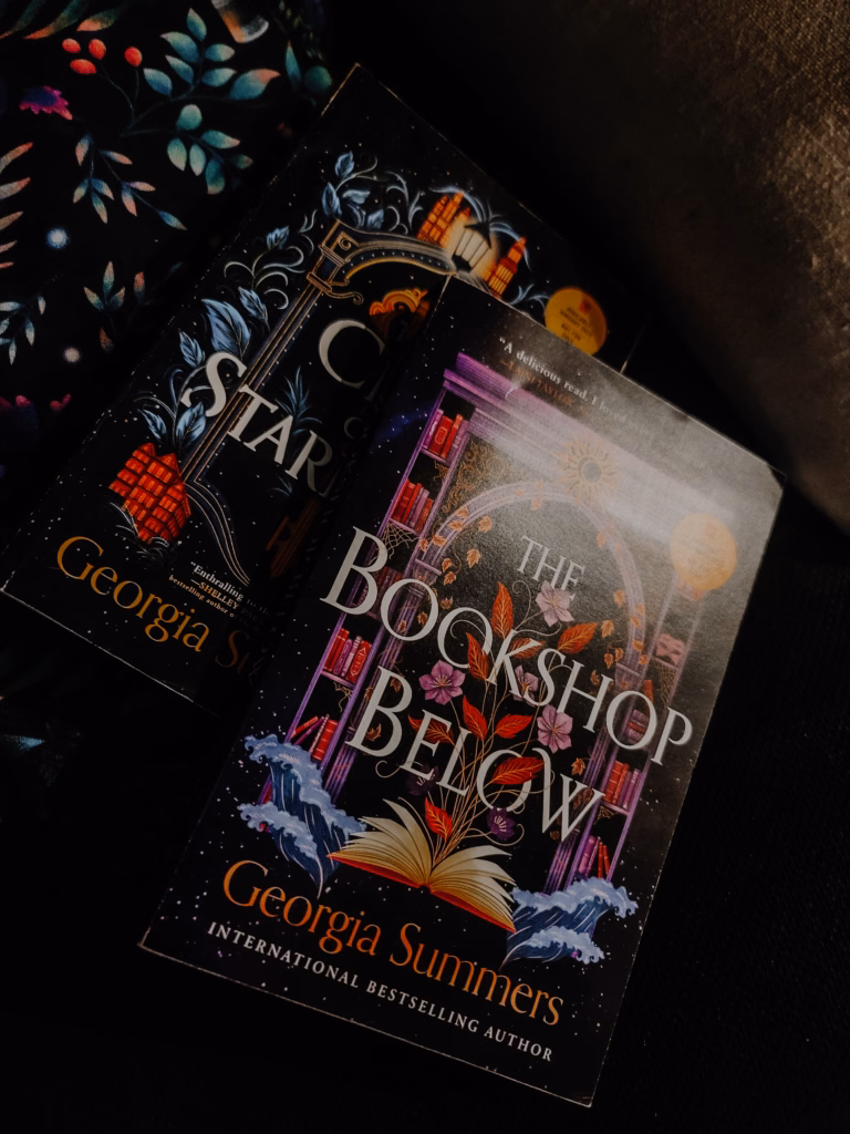 the bookshop below a book about books taken by the diary of a reader